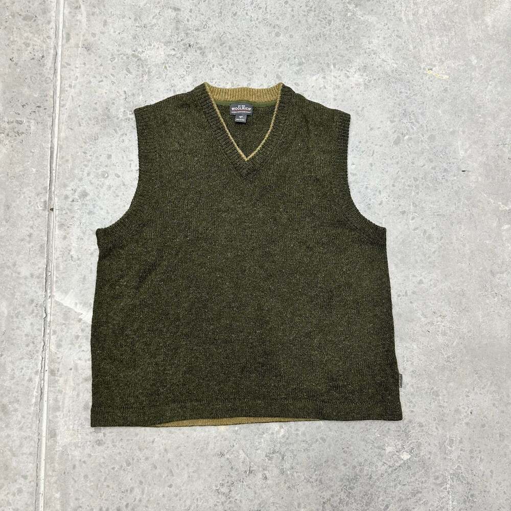 Woolrich Men's V-Neck Sweater Vest - XL